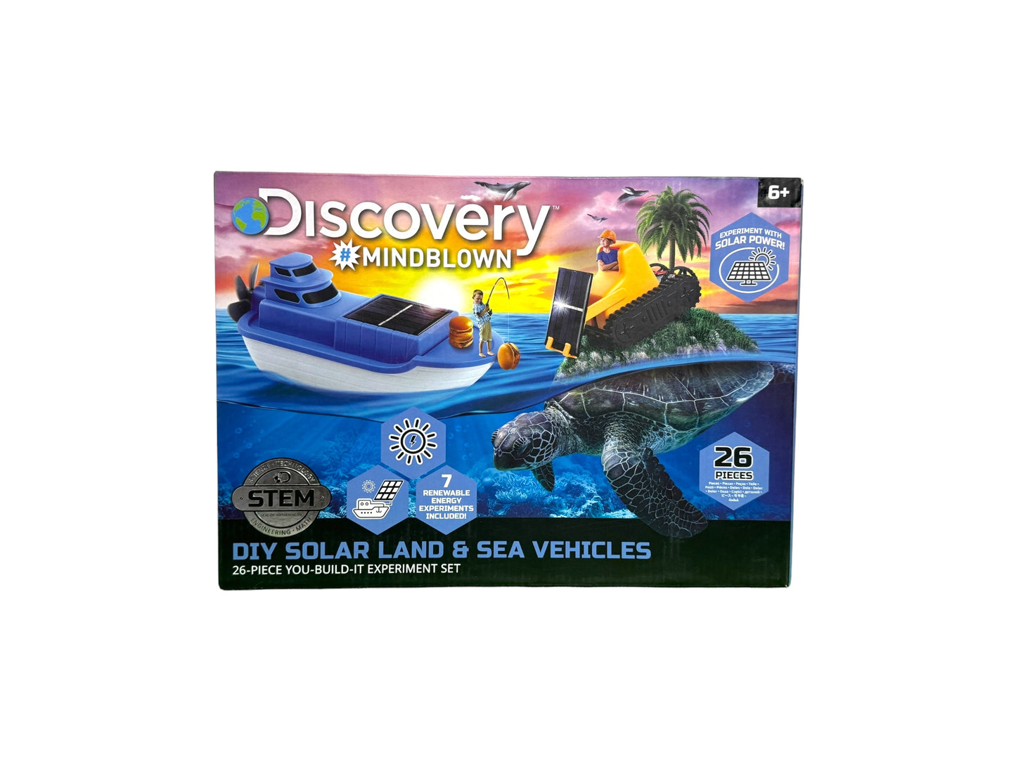 Kids Diy Solar Land And Sea Rover