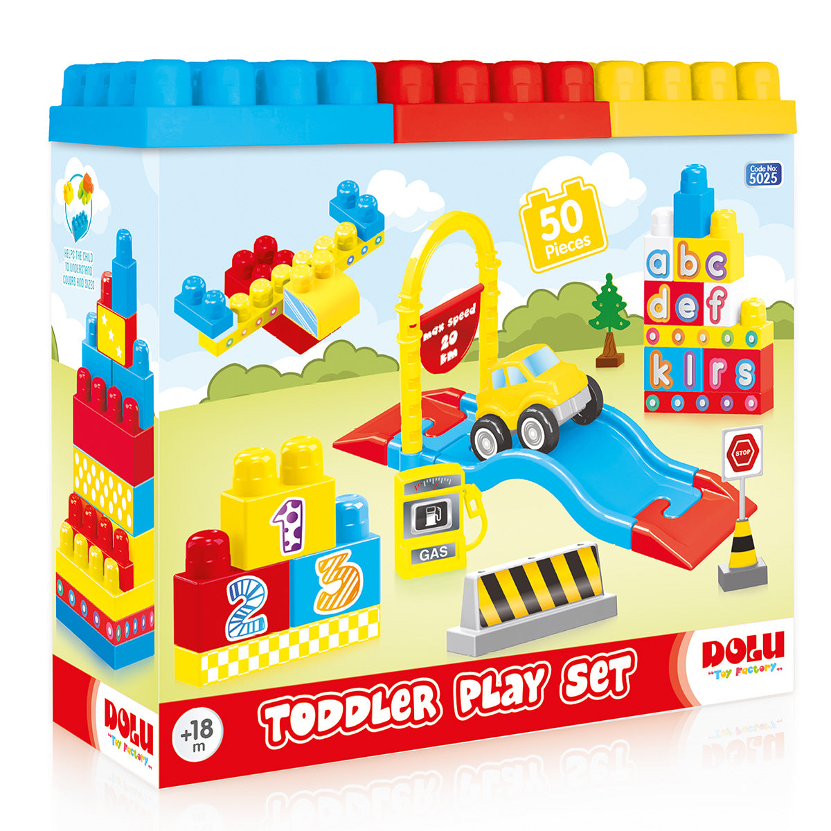 50 Pcs Toddler Play Set