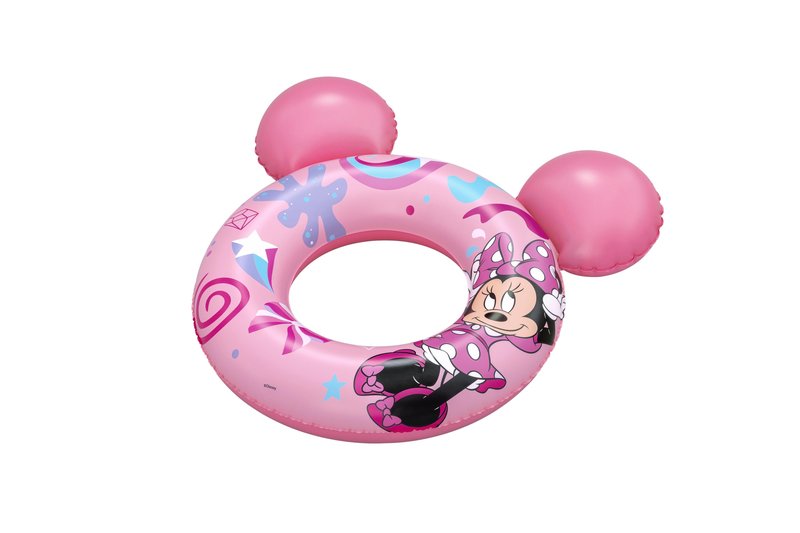 Bestway® Disney Junior: أنبوب سباحة Splash Pal Minnie مقاس 29 × 30 بوصة/74 سم × 76 سم