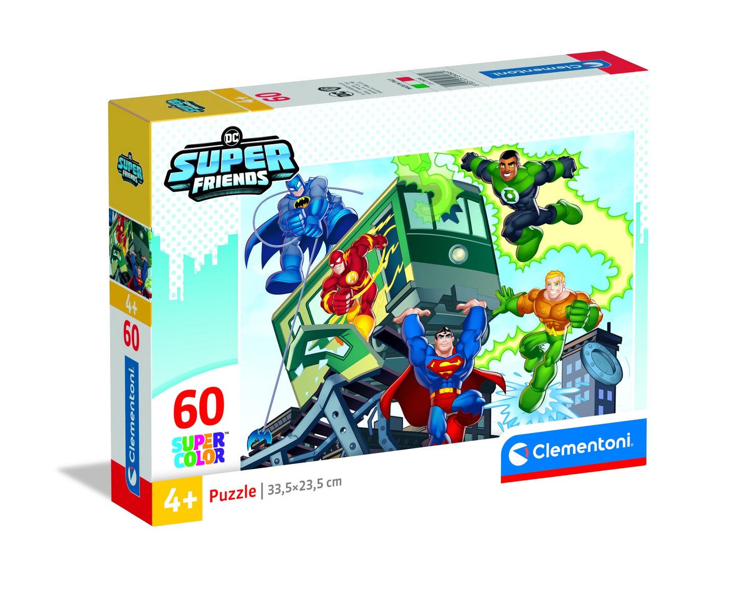 Clementoni DC comics superfriends 60pcs