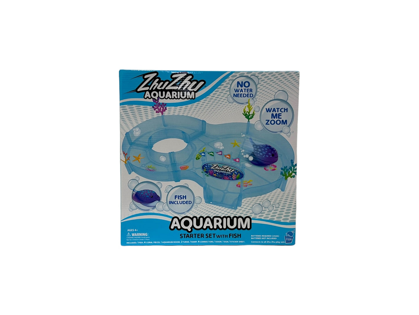ZHUZHU AQUA. STARTER SET W/FISH