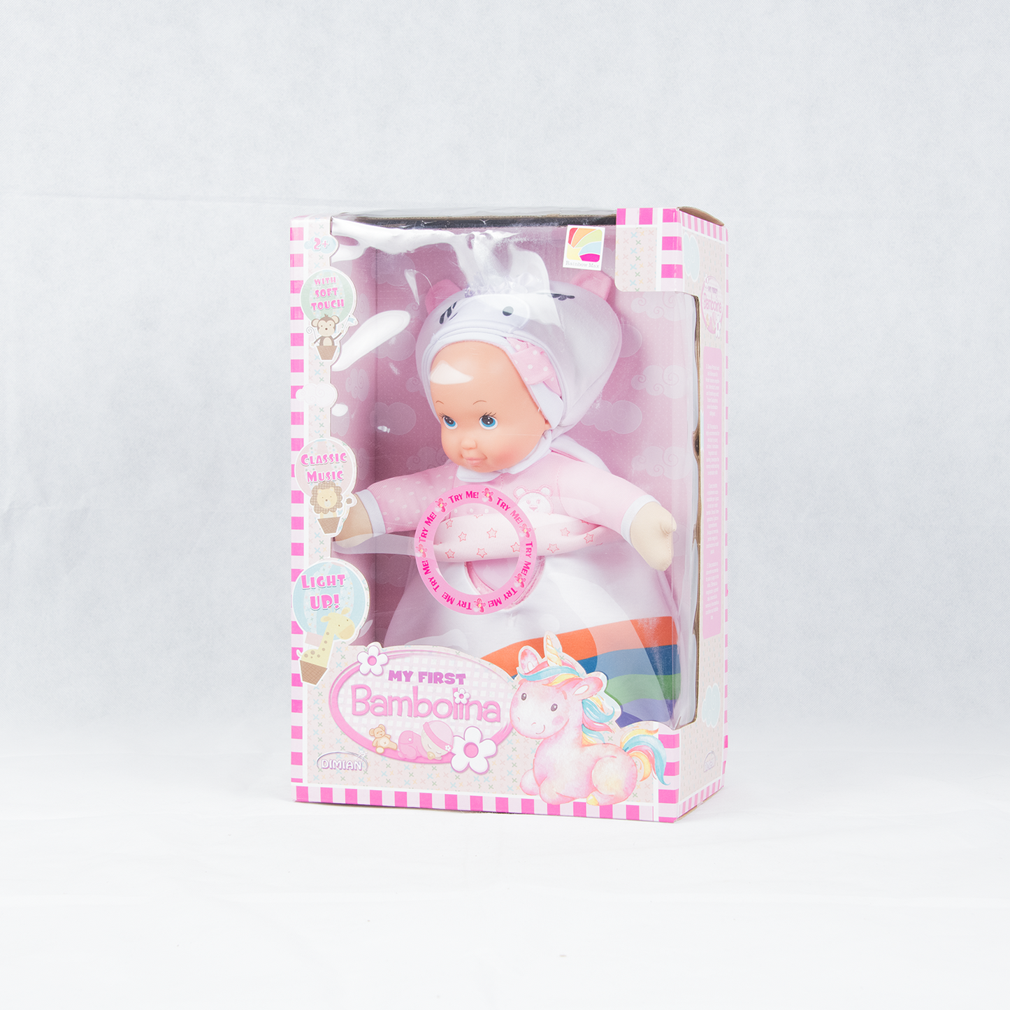 My First Bambolina Doll With Sleeping Bag With Light & Melody