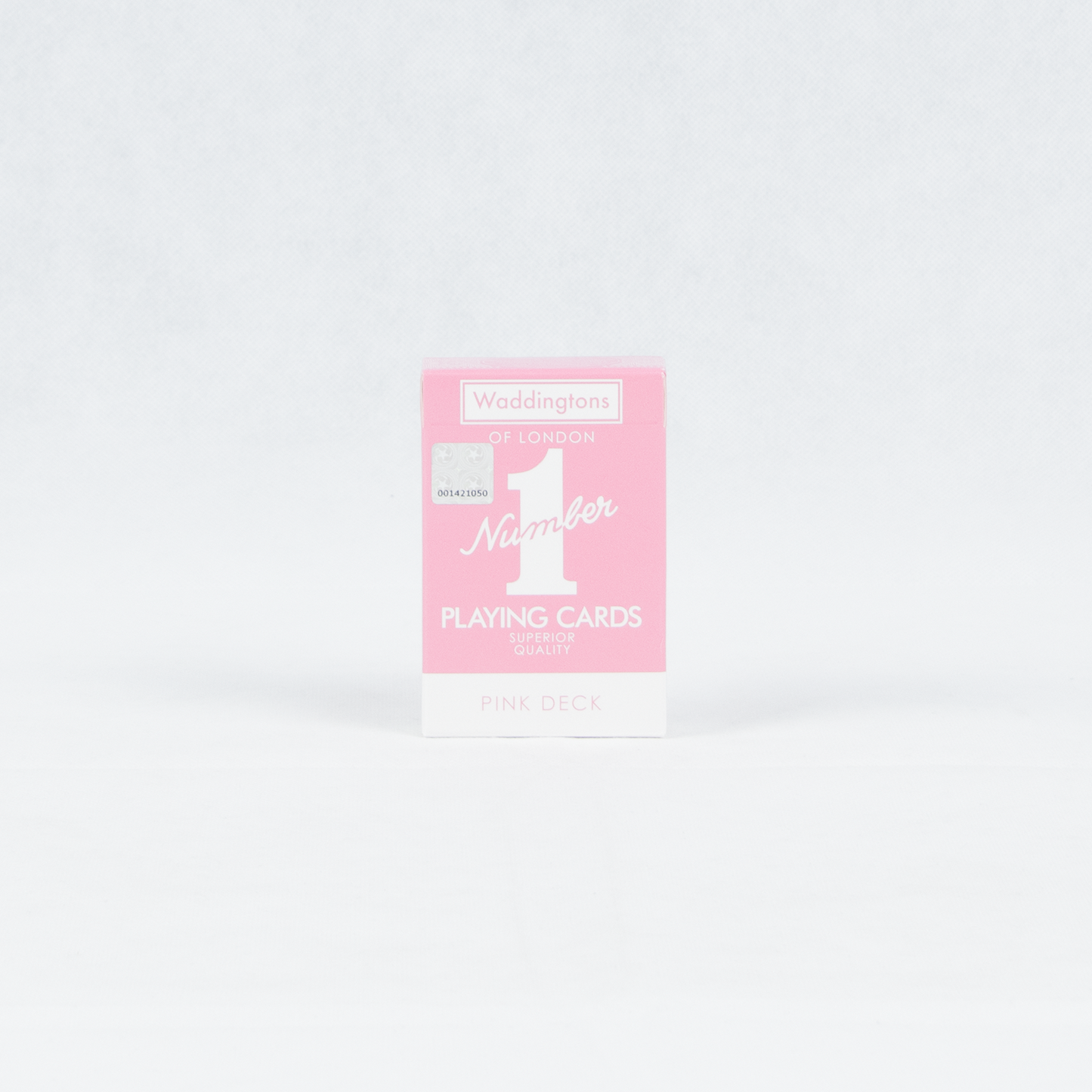 Waddi. Number1 Pink Playngcard Cdu12 Woc