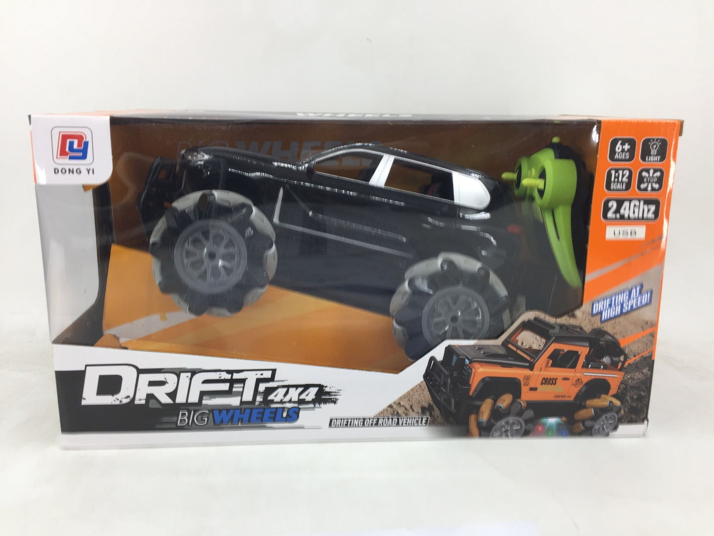 R/C Dart Big Wheels Zebra