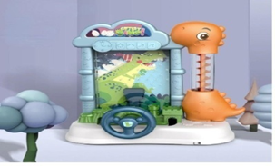 DINOSAURS CATCH BALLS
