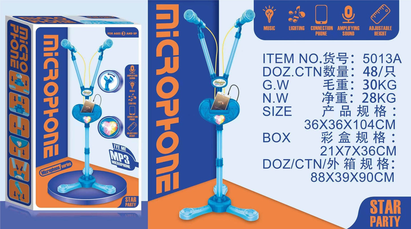 Boys Dual Microphone (Bluetooth
Light Music)