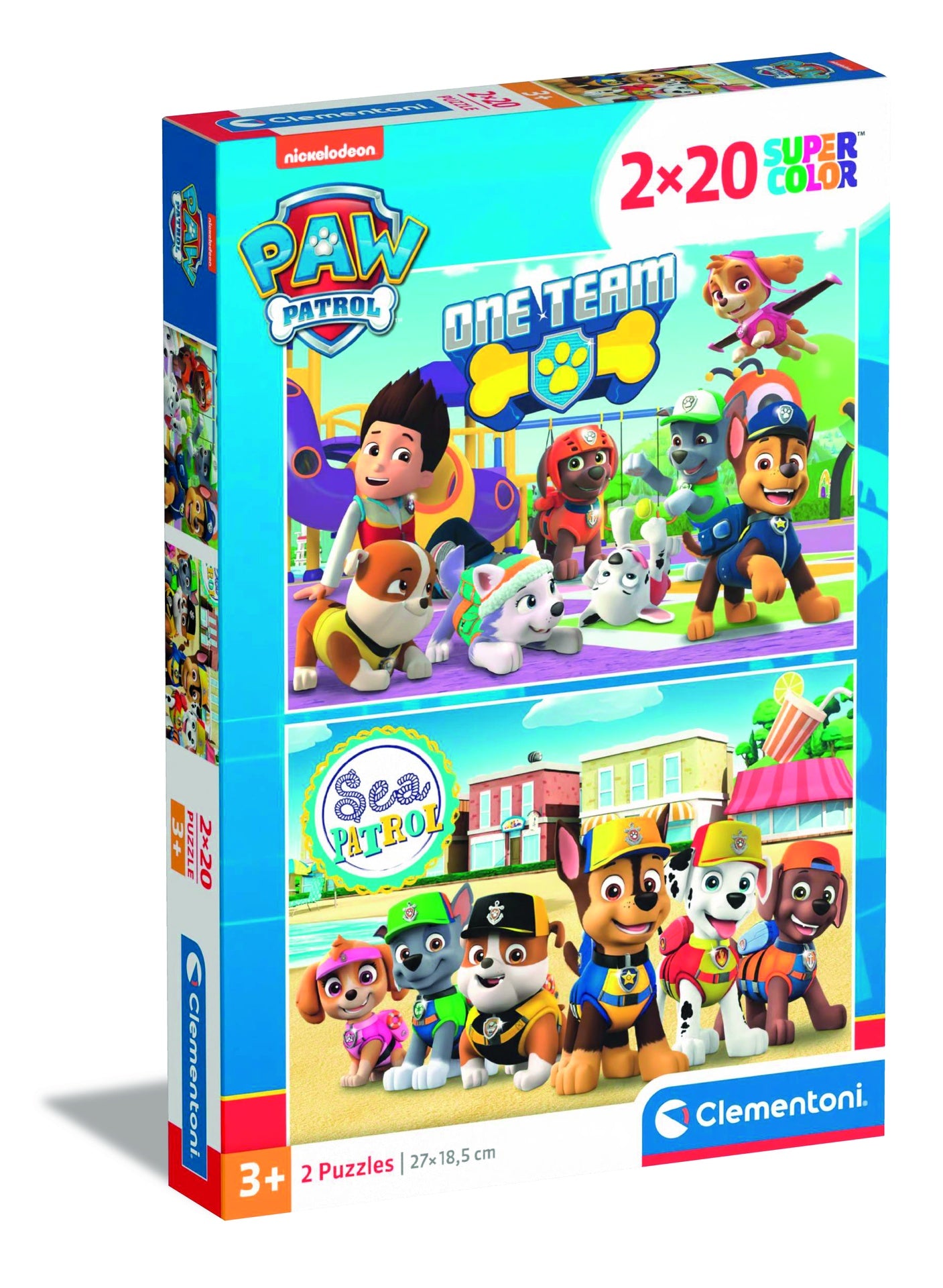 Clementoni Paw Patrol Supercolor2x20