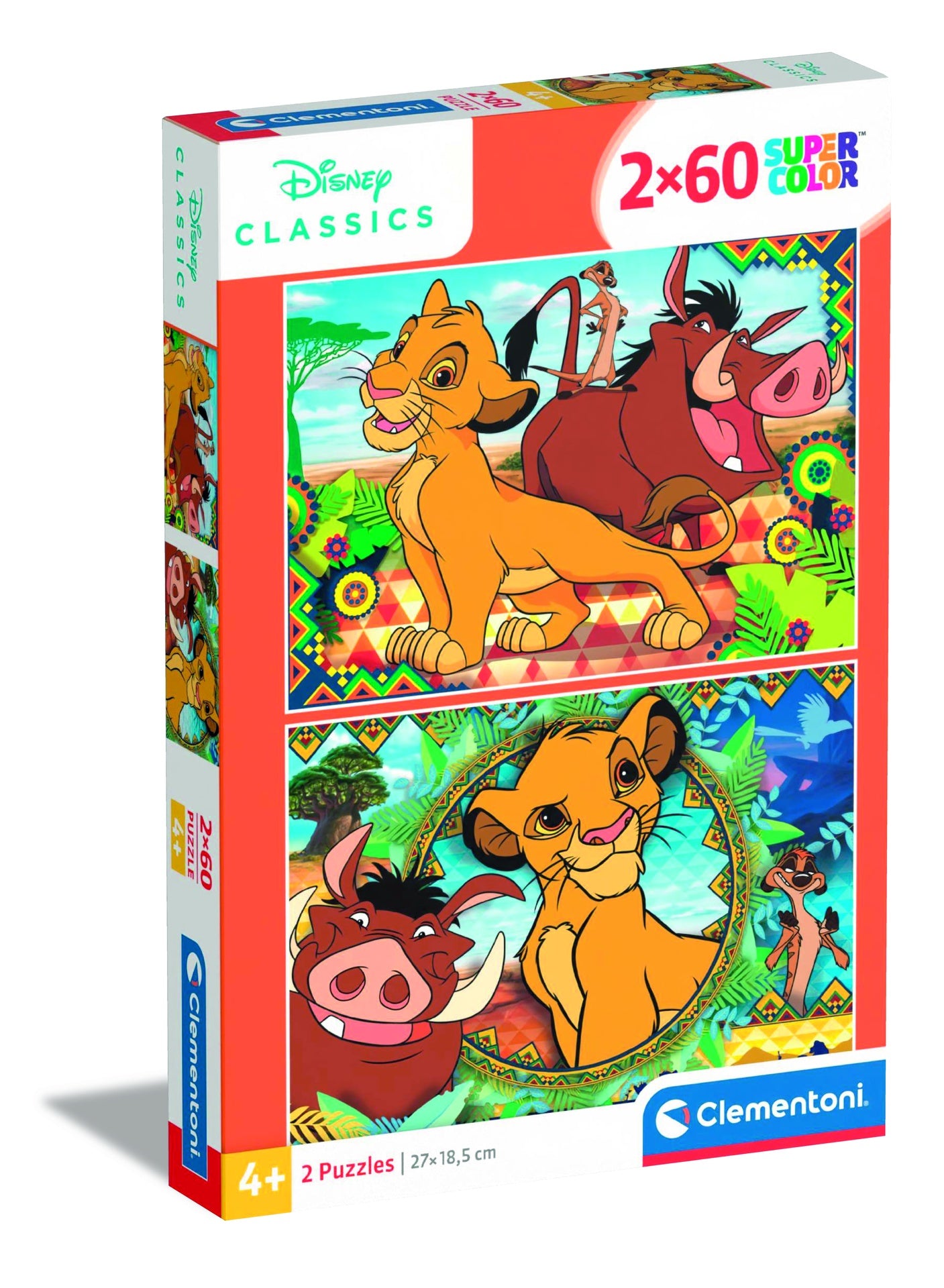 Clementoni Disney Lion King Puzzle 2X60