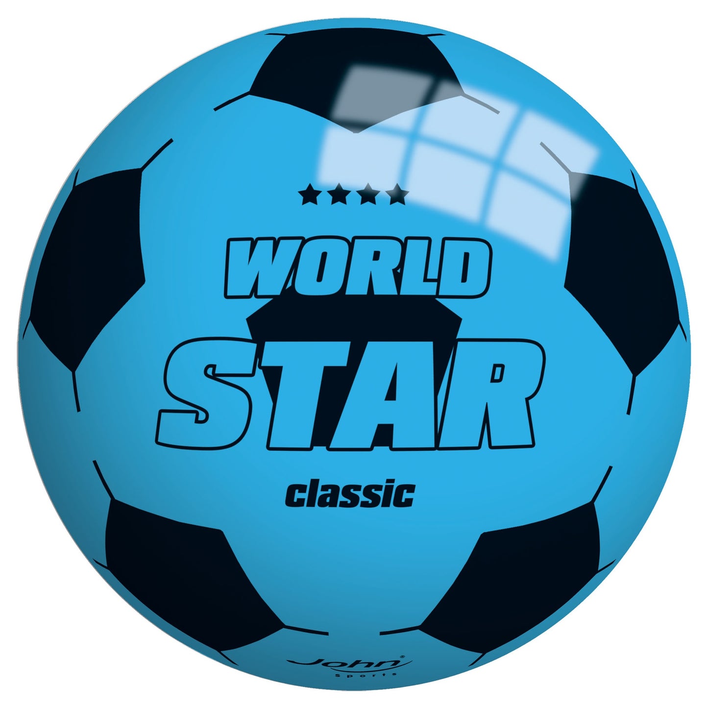 9" World Star Vinyl Ball, Mixed