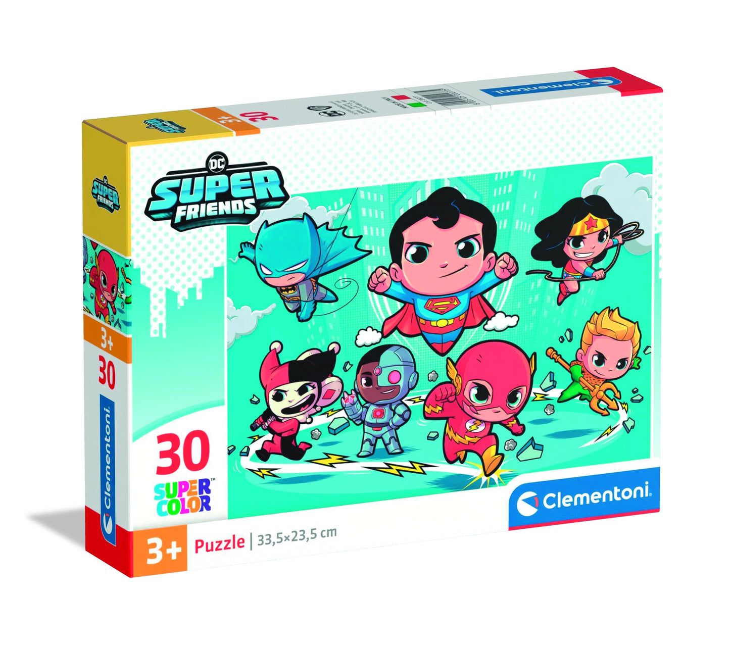 Clementoni DC comics superfriends 30pcs