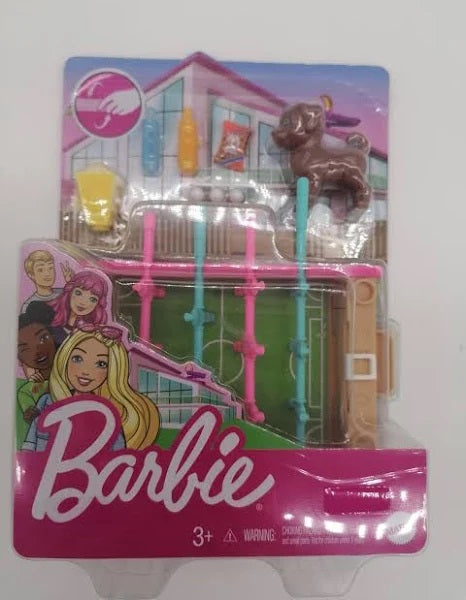 Barbie Mini Playset With Pet