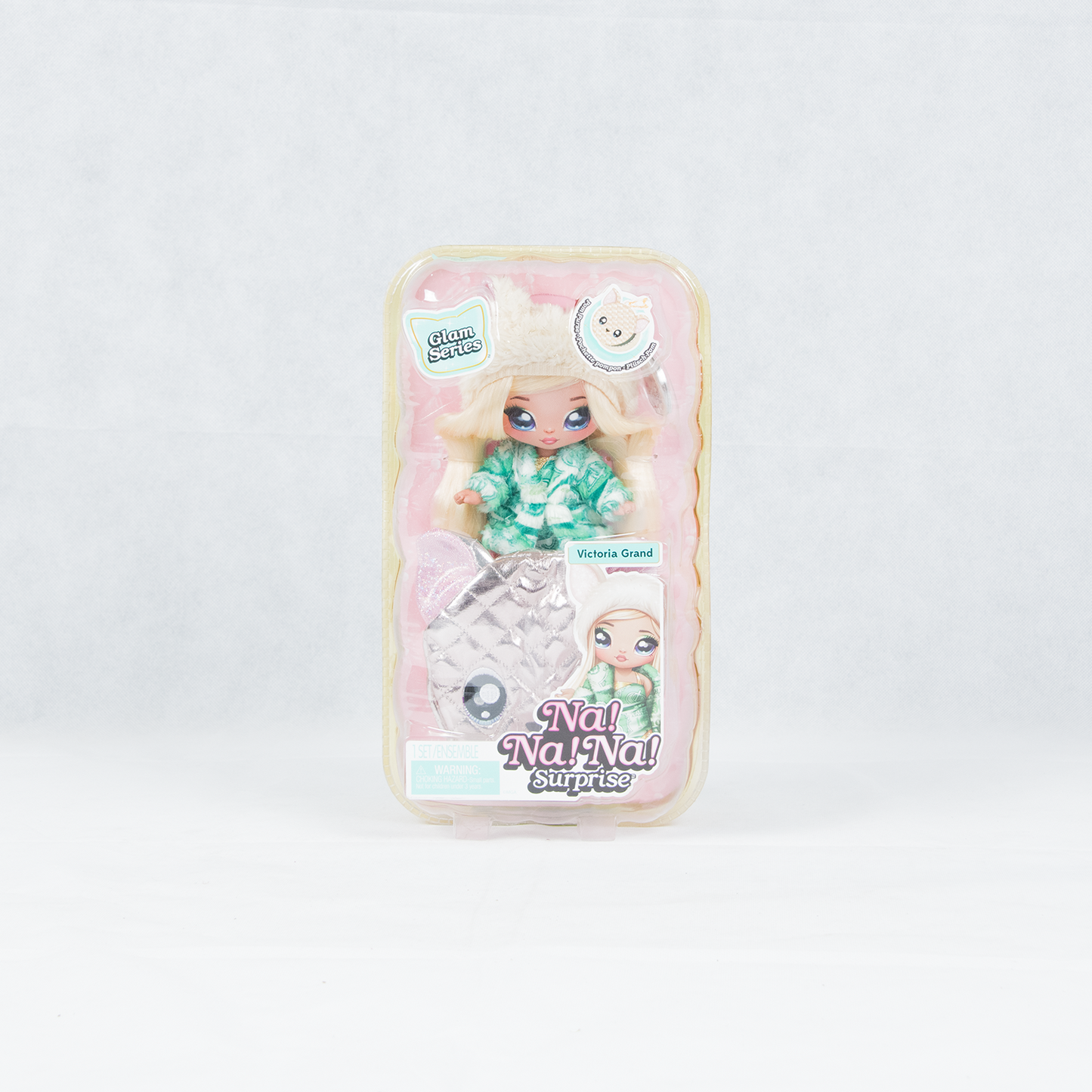 Na! Na! Na! Surprise 2In1 Pom Doll Metallic S1 Asst(1X8)