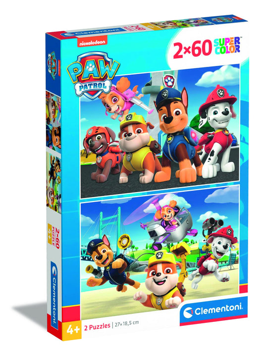 Clementoni Paw Patrol Puzzle 2 x 60