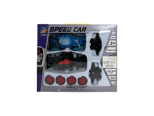 Fun Disassembly And Assembly Car - Racing Series (Morandi Color Series)