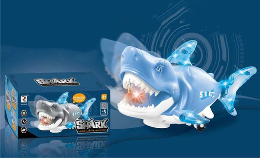 Shark Toy with Music, Lights, and Rotating Movement