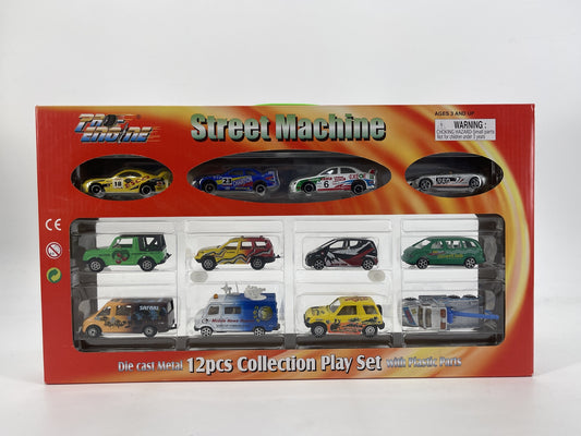 Street Machine Collection - Die Cast Set 12Pcs