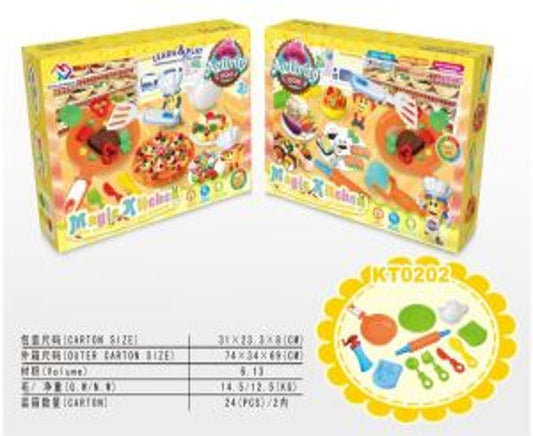 Clay Magic Kitchen Vegetable Snack Set
