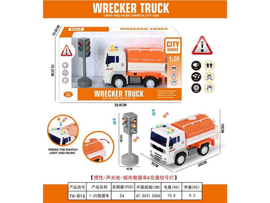Inertial Sanitation Vehicle (With Sound And Light)