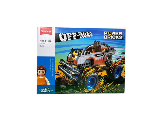 Powerbricks-Off Road Vehicle(Pull Back)
