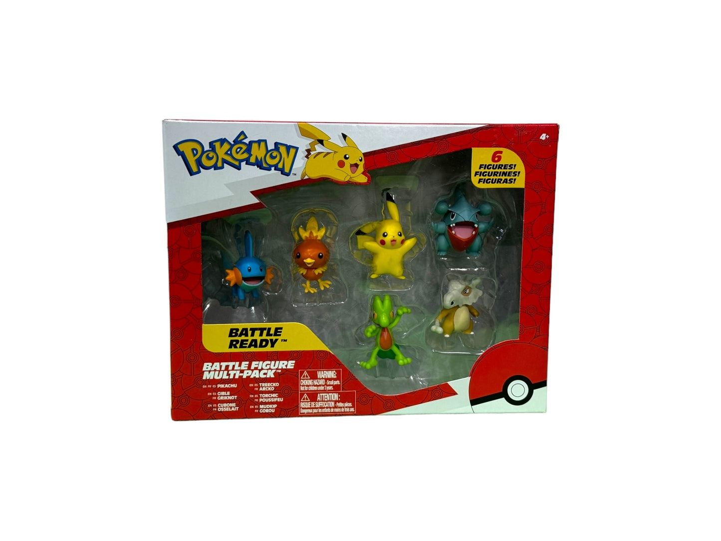 POKEMON BATTLE FIGURE MULTI 6PACK ASST