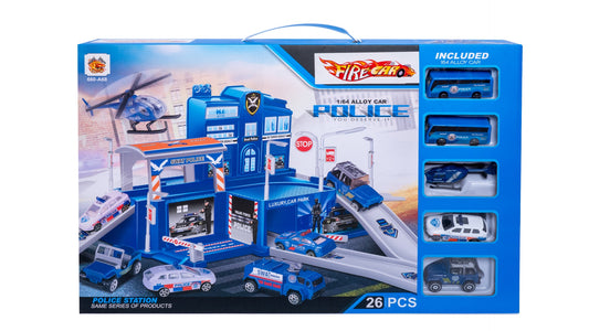 Alloy Special Police Parking Lot  Set