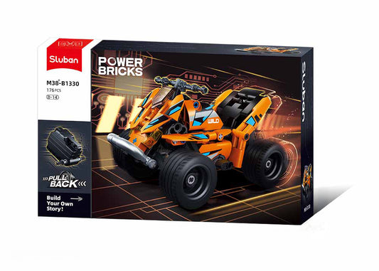 Power Bricks-Atv Motorcycle(Pull Back) 176Pcs