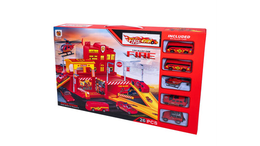 Alloy Fire Parking Lot Set