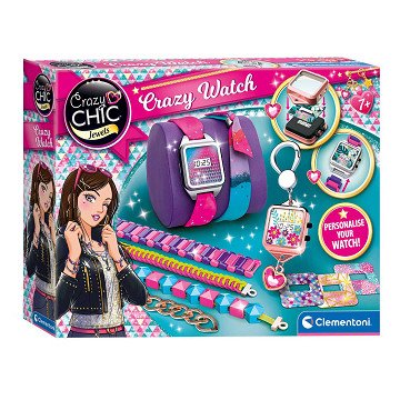 Crazy Chic Stylish Watch Jewellery Set
