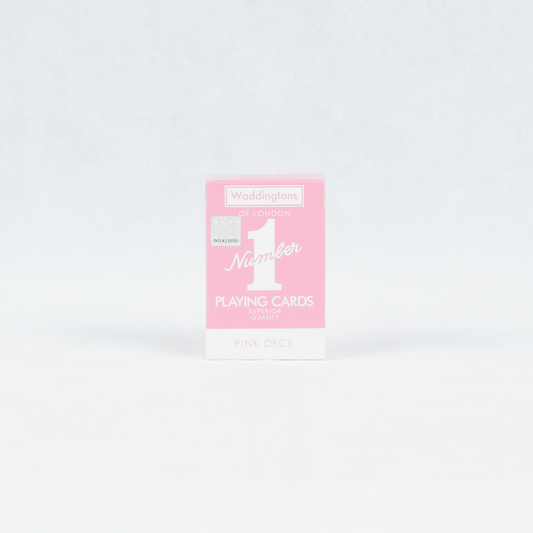 Waddi. Number1 Pink Playngcard Cdu12 Woc