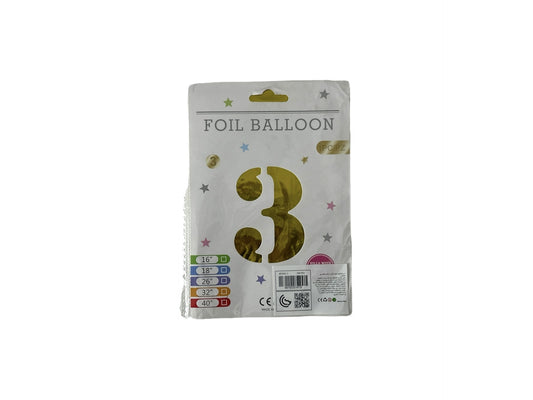 Foil Balloons Number Mix