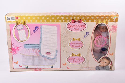 BAMBOLINA ROYAL TOLEDO BED SET 4 IN 1