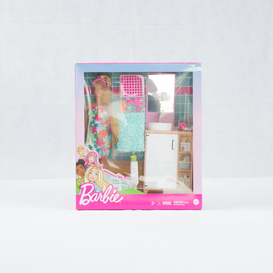Barbie Room With Doll Asst