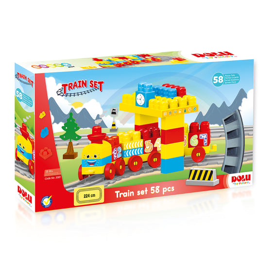 Train Set 58 Pcs