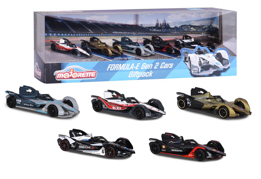 Formula-E Gen 2 Cars 5 Pieces Giftpack