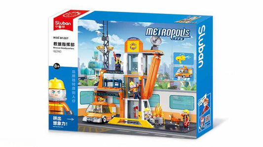 Metropolis-Rescue Headquarters 407Pcs