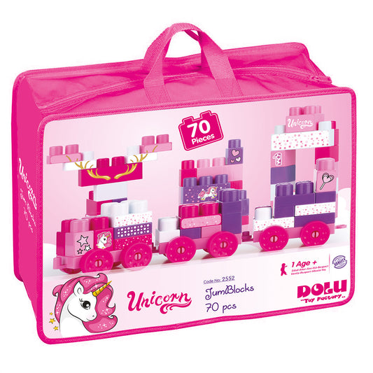 Unicorn Jumblocks 70 Pcs In Bag