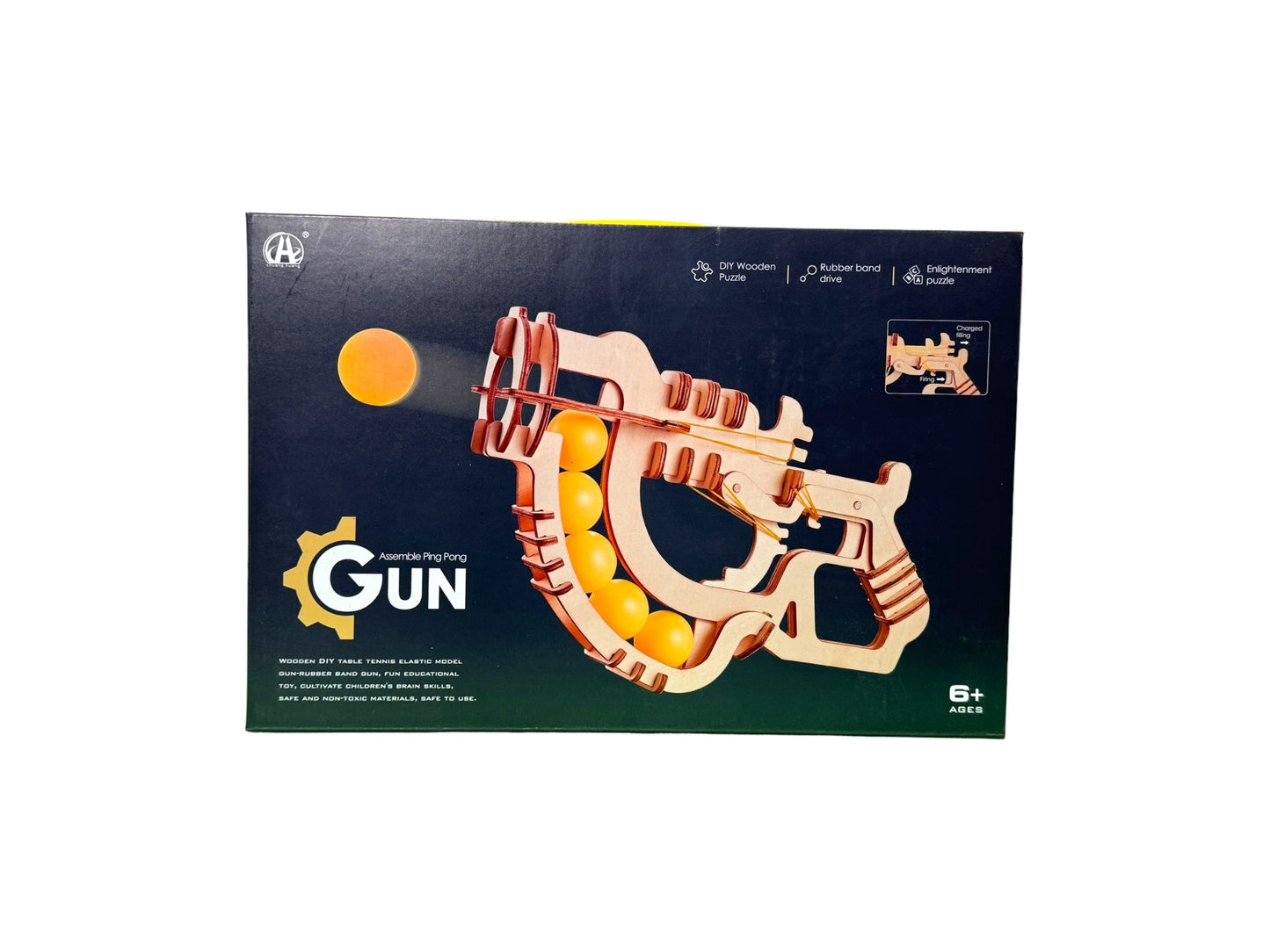 Assembled Ping-Pong Ball Gun
Small Boxed