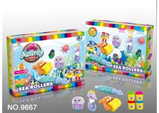 Clay Ocean Rolling Learning Set