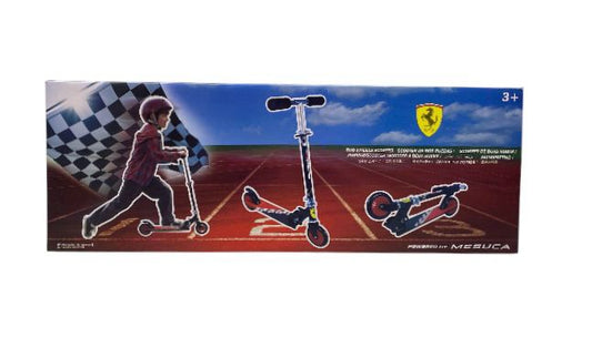 Ferrari Kids 2 Wheel Scooter  Materials: Iron