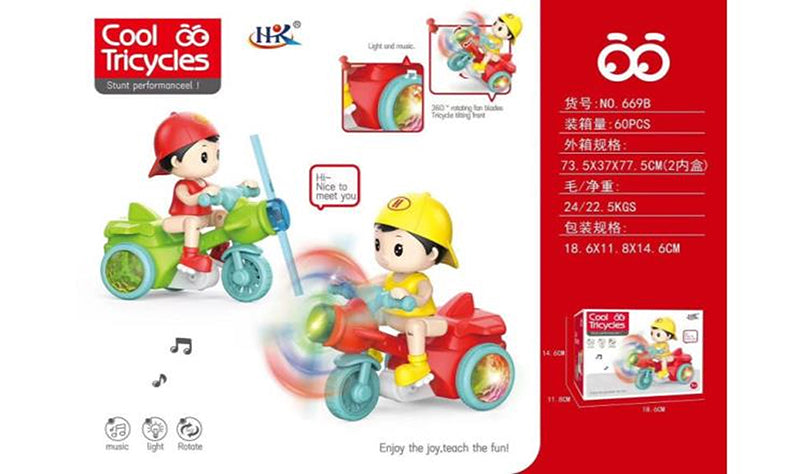 B/O Cool Stunt Tricycle