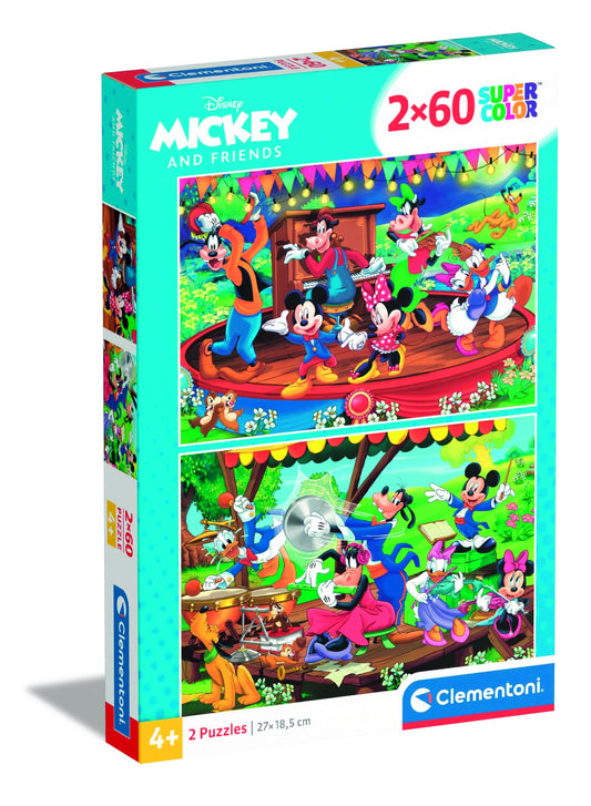Disney Mickey&Friends Puzzle 2X60