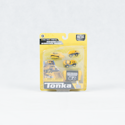 Tonka Micro Metals Multipack - Dump Truck, Cement Mixer, Bul