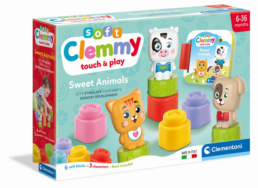 Clementoni Clemmy Cute Animals Book Set
