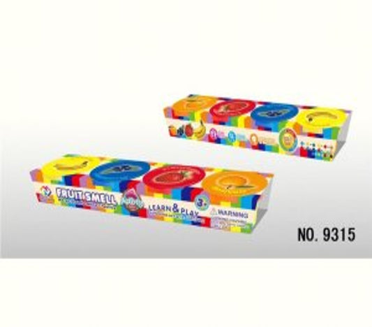 Four-Color Fruit-Flavored Clay