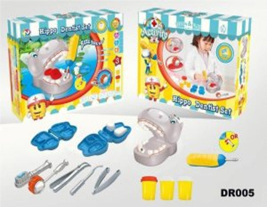 Hippo Clay Electric Dentist Set Does Not Include Batteries