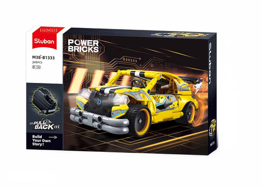 Power Bricks-Sports Car(Pull Back) 249Pcs