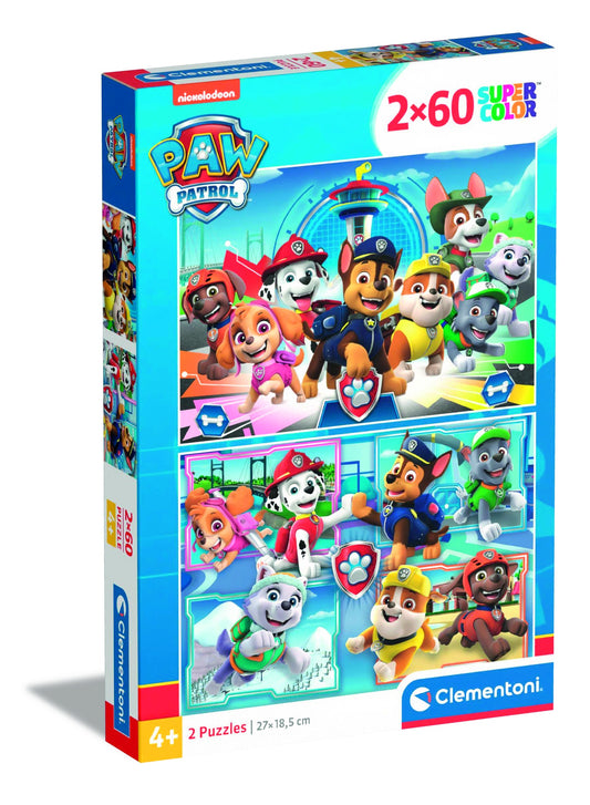 Clementoni Paw Patrol Puzzle 2 x 60
